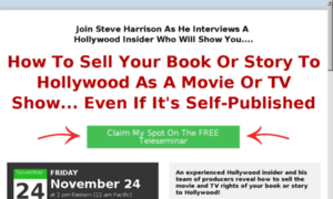 Sellyourbooktohollywoodcall.com thumbnail
