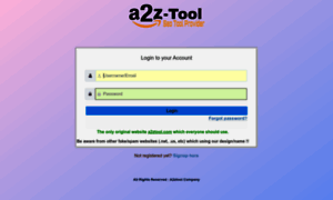 Sem.a2ztool.com thumbnail