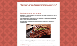 Semanadelacocinaitaliana.com.mx thumbnail