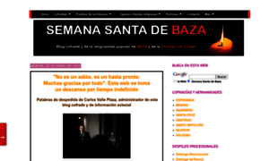 Semanasantadebaza.com thumbnail