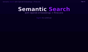 Semantic-search.mharrvic.com thumbnail