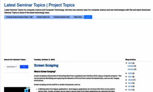 Seminarprojecttopics.blogspot.in thumbnail