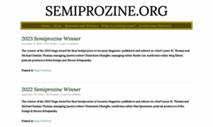 Semiprozine.org thumbnail