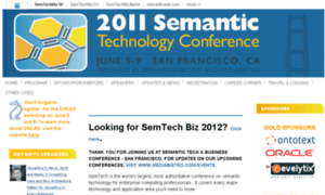 Semtech2011.semanticweb.com thumbnail