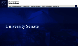 Senate.emory.edu thumbnail