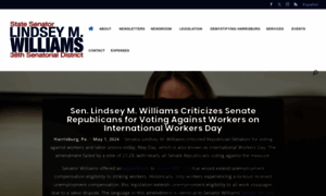 Senatorlindseywilliams.com thumbnail