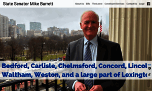 Senatormikebarrett.com thumbnail