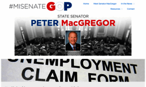 Senatorpetermacgregor.com thumbnail