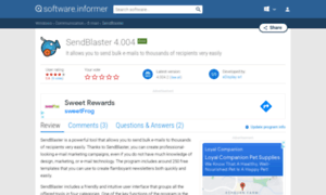 Sendblaster.software.informer.com thumbnail