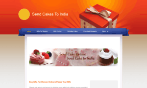 Sendcakestoindia.zohosites.com thumbnail