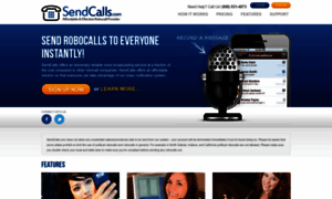 Sendcalls.com thumbnail