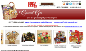 Sendcustomgiftbaskets.com thumbnail