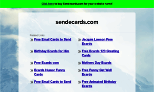Sendecards.com thumbnail