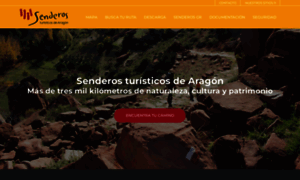 Senderos.turismodearagon.com thumbnail