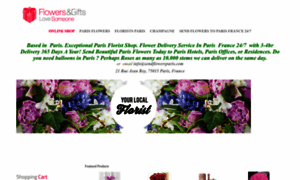 Sendflowersparis.com thumbnail