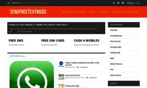 Sendfreetextmsgs.com thumbnail