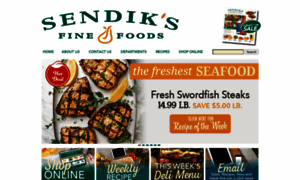 Sendiksfinefoods.com thumbnail