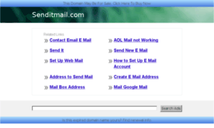 Senditmail.com thumbnail