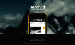 Sendvid.webflow.io thumbnail