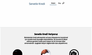 Senetlekrediiletisim.com thumbnail