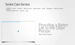 Seniorcareservice.co.uk thumbnail