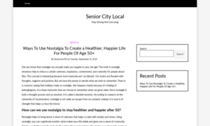 Seniorcitylocal.com thumbnail