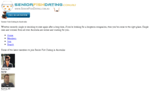 Seniorfishdating.com.au thumbnail