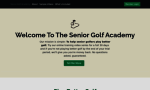 Seniorgolfacademy.com thumbnail