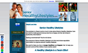 Seniorhealthylifestyles.com thumbnail