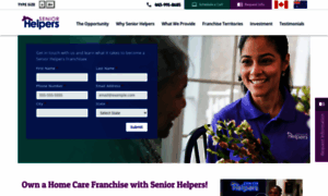 Seniorhelpersfranchise.com thumbnail