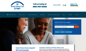 Seniorhomecarebyangels.com thumbnail