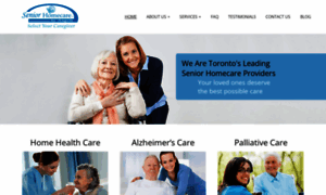 Seniorhomecaretoronto.ca thumbnail