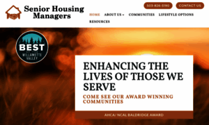 Seniorhousingmanagers.com thumbnail