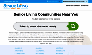 Seniorlivingnearme.net thumbnail