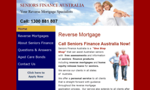 Seniorsfinanceaustralia.com.au thumbnail