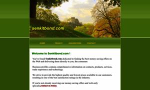 Senkitbond.com thumbnail