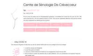 Senologie-crevecoeur.be thumbnail
