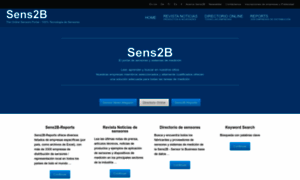 Sens2b-sensores.com thumbnail