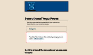 Sensational-yoga-poses.com thumbnail