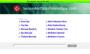 Senseandspirithomespa.com thumbnail