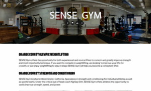 Sensegym.com thumbnail