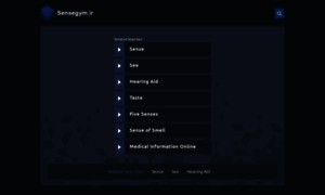 Sensegym.ir thumbnail