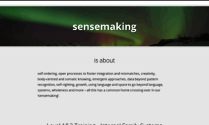 Sensemaking.com.au thumbnail