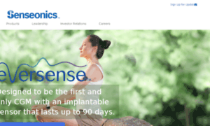 Senseonics.com thumbnail