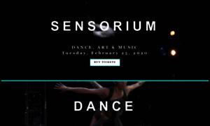 Sensoriumdance.com thumbnail