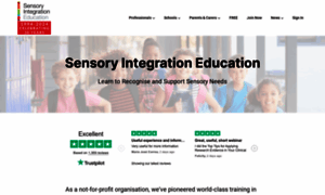 Sensoryintegrationeducation.com thumbnail