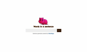 Sentence.wordhippo.com thumbnail