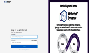 Sentinel.whitehatsec.com thumbnail