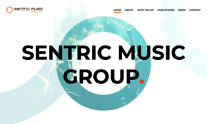 Sentricmusicgroup.com thumbnail