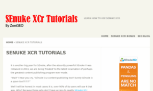 Senukexcrtutorials.com thumbnail